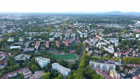 Montpellier-Boutonnet-Saint-Eloi-neighborhood-aerial-shot-France-Pic-Saint-Loup
